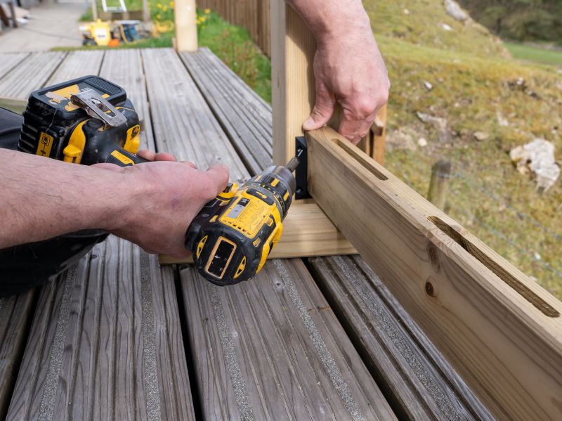 Deck Railing Installation