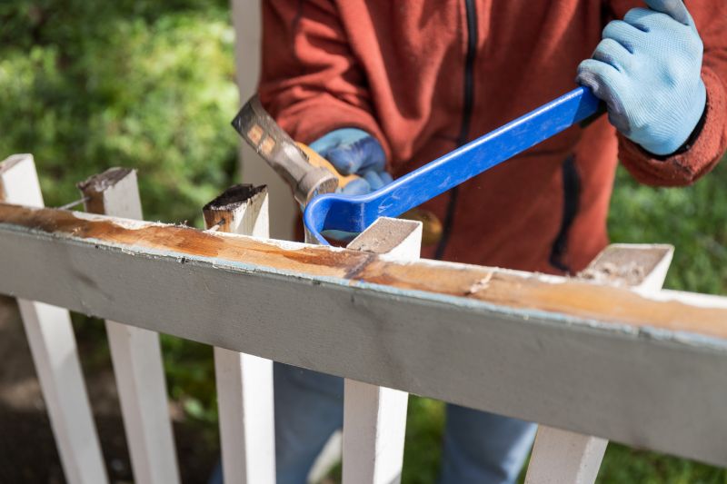 Deck Railing Installation