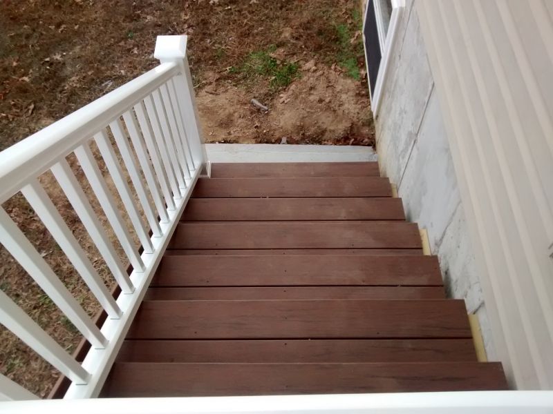 Outdoor Stair Construction detail