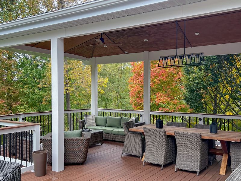 Patio Railing Installation