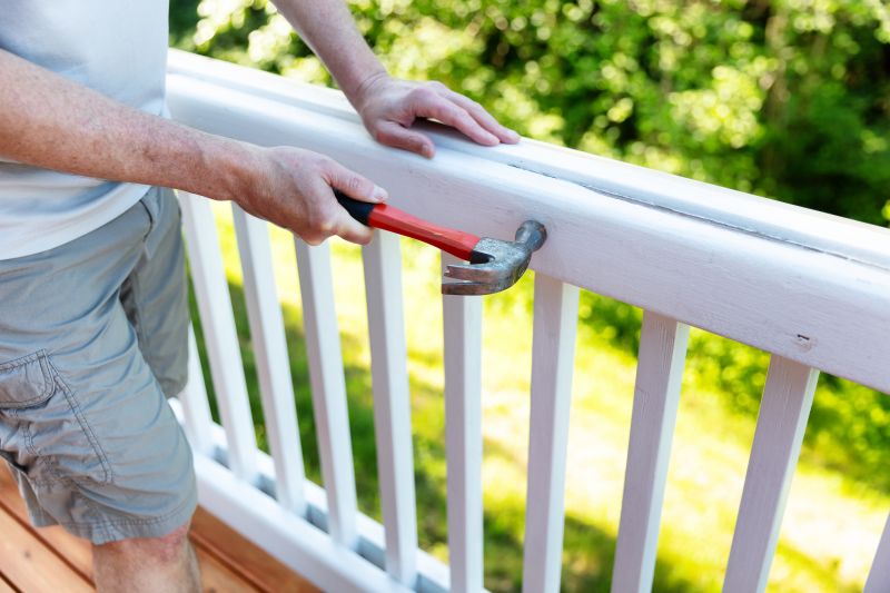 Patio Railing Installation
