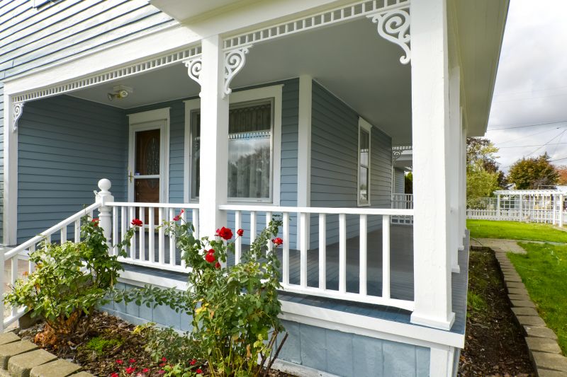 Porch Banister Installation