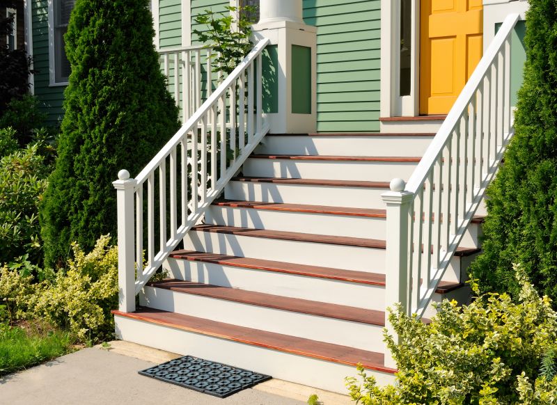 Porch Banister Installation