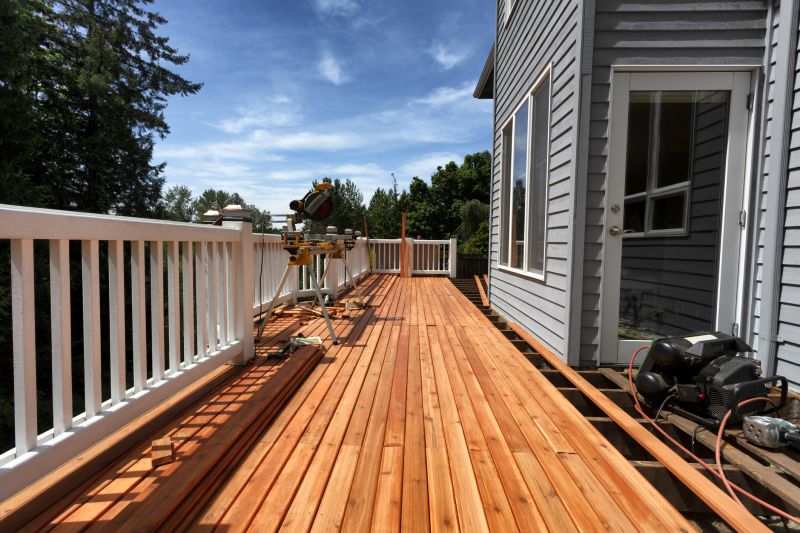 Porch Banister Installation