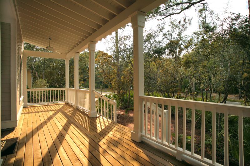 Porch Banister Installation